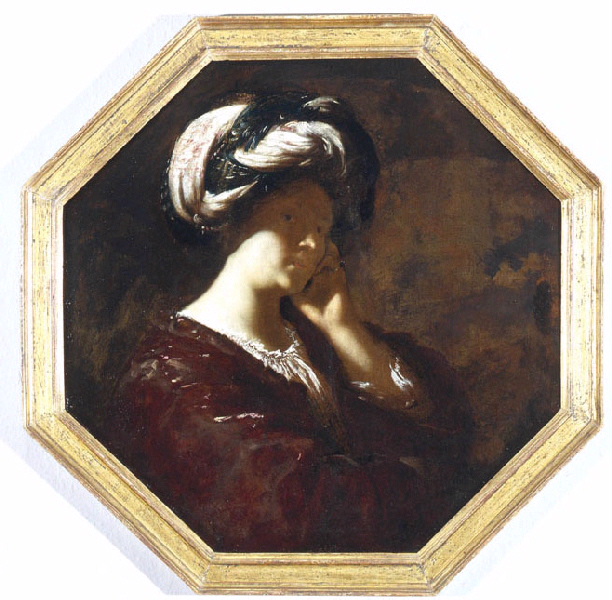 Portrait de femme au turban (Agar et Ismael ?)_2