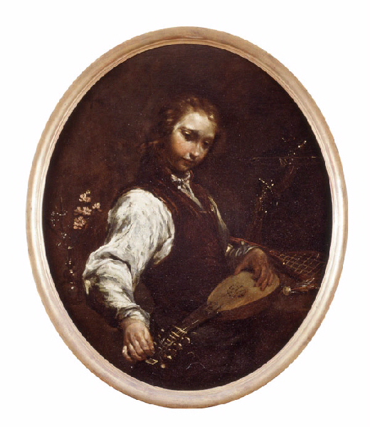 Portrait de jeune homme accordant sa pandurina_3