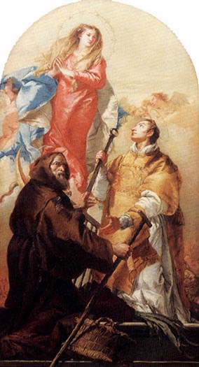 Vierge en gloire avec saint Laurent et saint François de Paule (Paule)_2