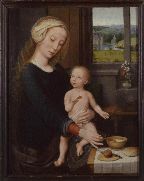 La Vierge à la soupe au lait ; La Vierge à la cuiller (autre titre)_0