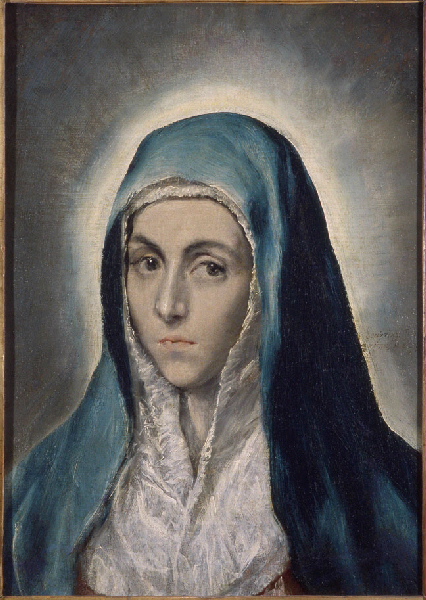 "Portrait" de la Vierge ; Mater Dolorosa ((autrefois appelé))_1