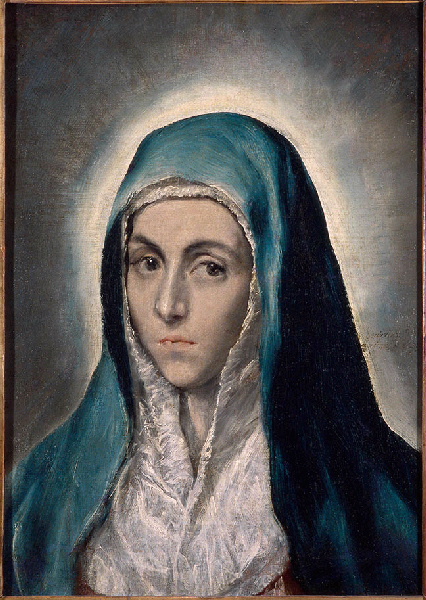 "Portrait" de la Vierge ; Mater Dolorosa ((autrefois appelé))_0