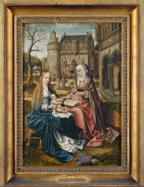 Sainte Anne, la Vierge et l'Enfant_0