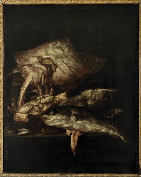 Nature morte de poissons_0