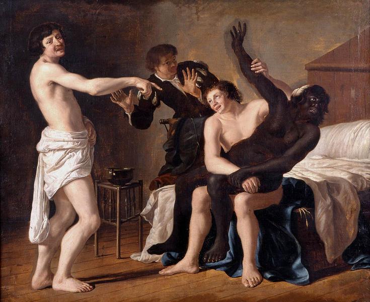 Scène de moeurs ; Le rapt de la négresse (autre titre)_0