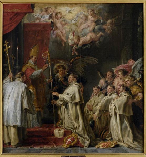 Consécration du Bienheureux Waltmann par saint Norbert_0