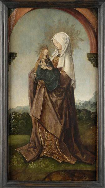 Sainte Anne portant la Vierge et l'Enfant ; Sainte Anne, la Vierge et l'Enfant_0