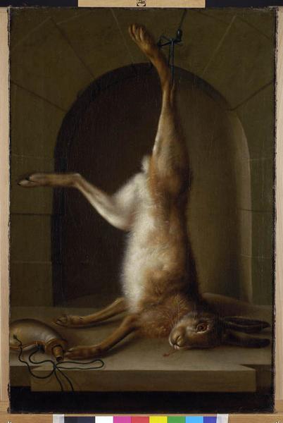 Nature morte au lièvre, Jacob Biltius, 2e moitié 17e siècle