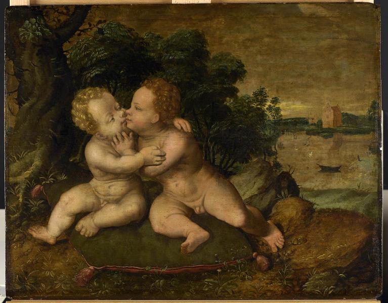 Jésus et saint Jean Baptiste enfants_0