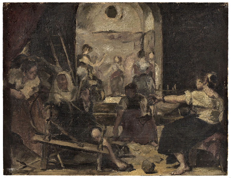 Les Fileuses, Louis Gustave Ricard, 19e siècle
