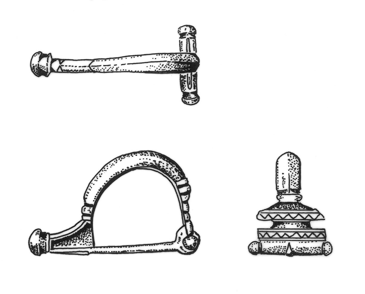 Fibule de type Aucissa à profil semi-circulaire_2