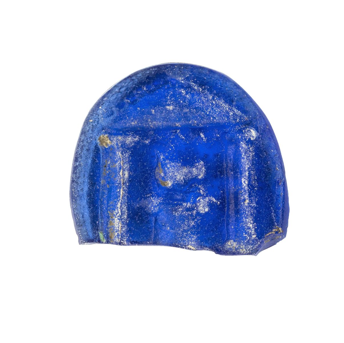 Intaille représentant un temple et un autel_0