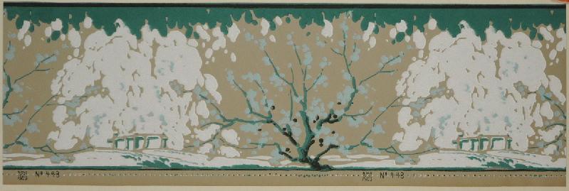 bordure;papier peint, Brepols, 1930 vers
