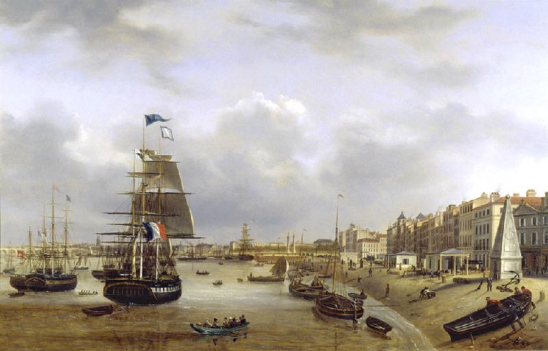 Vue générale de Bordeaux depuis les Chartrons_0