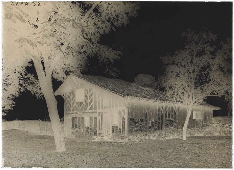 Maison à colombages - Ousse-Suzan (Landes) (Titre attribué)_1