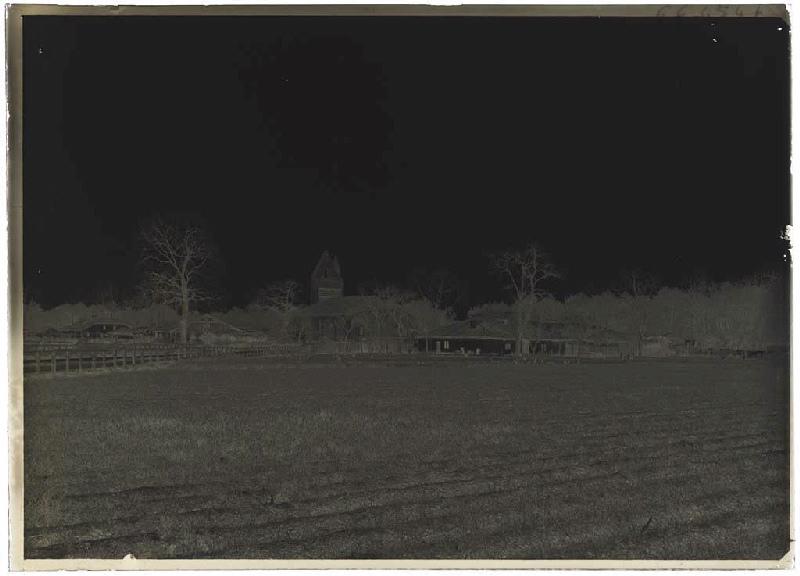 Vue du Bourg de Trensacq (Landes) (Titre attribué)_1