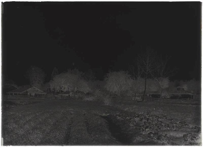 Vue du Bourg de Trensacq (Landes) (Titre attribué)_1