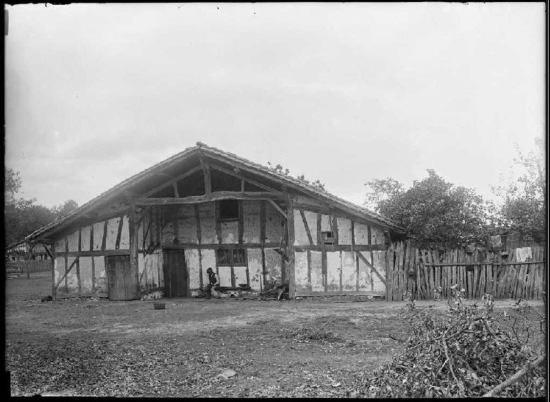 Maison à auvent - Bourricos (Lüe) (Titre attribué)_0