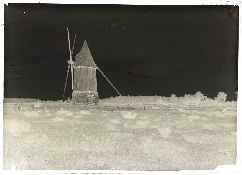 Moulin à vent, étang de Parentis - Bernatets-Pelic (Biscarrosse) (Titre attribué)_1
