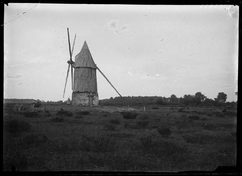 Moulin à vent, étang de Parentis - Bernatets-Pelic (Biscarrosse) (Titre attribué)_0