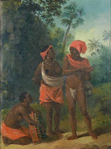 Les Caraïbes noirs de Saint-Vincent — Agostino Brunias