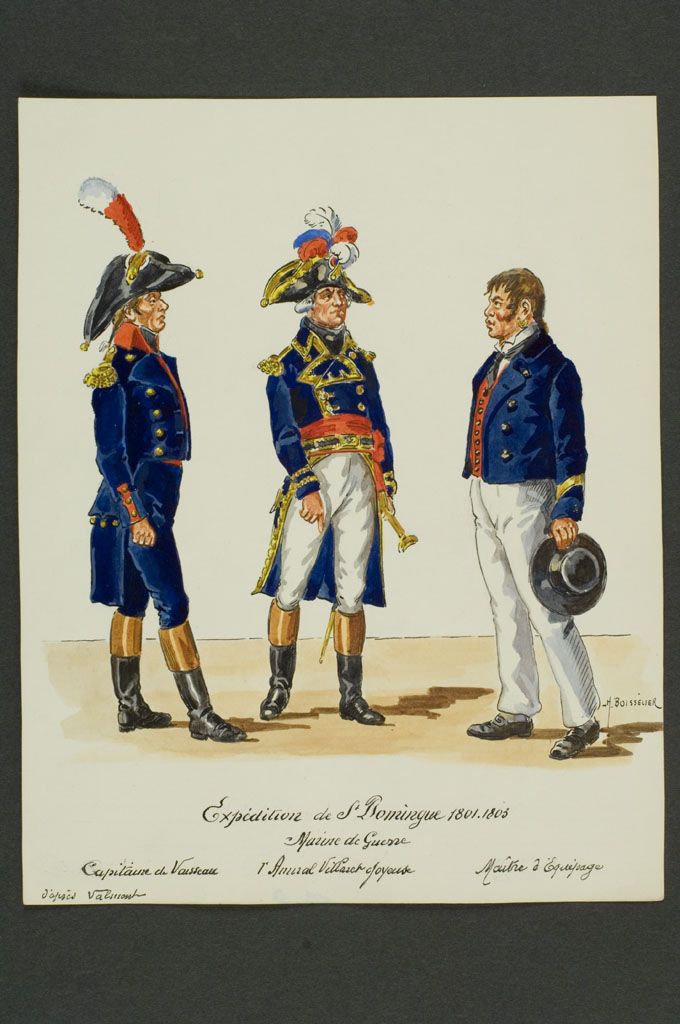 Marine de Guerre ; Expédition de Saint-Domingue 1800 -1804, Boisselier, 2e moitié 20e siècle