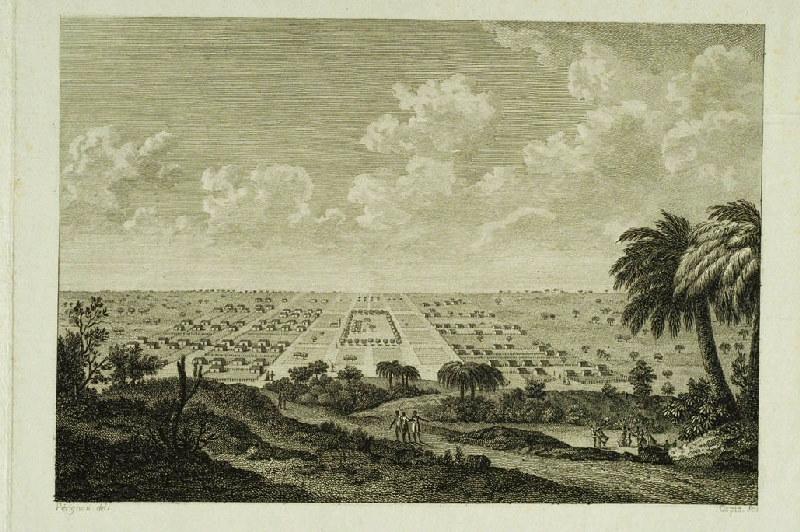 Bombardopolis ou Bombarde dans l'île de St Domingue, Alexis Nicolas Perignon, 1789