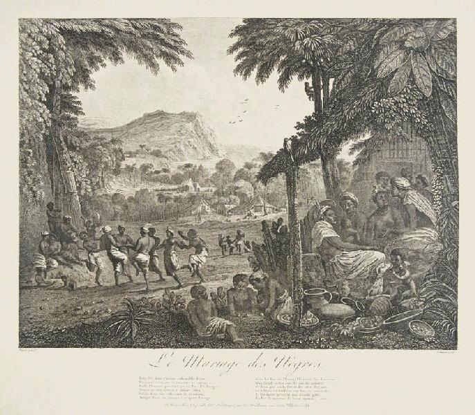 Le Mariage des Nègres, Amédée Freret, 1795