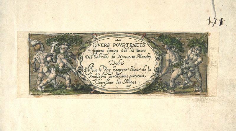 Les divers portraits et figures faites sur les moeurs des habitants du Nouveau Monde, Antoine Jacquard, 1620