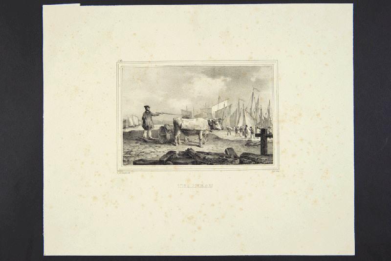 Traîneau, Gustave de Galard, 1829
