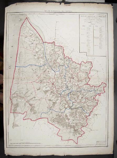Atlas National de France, Jean Houdan, 1790