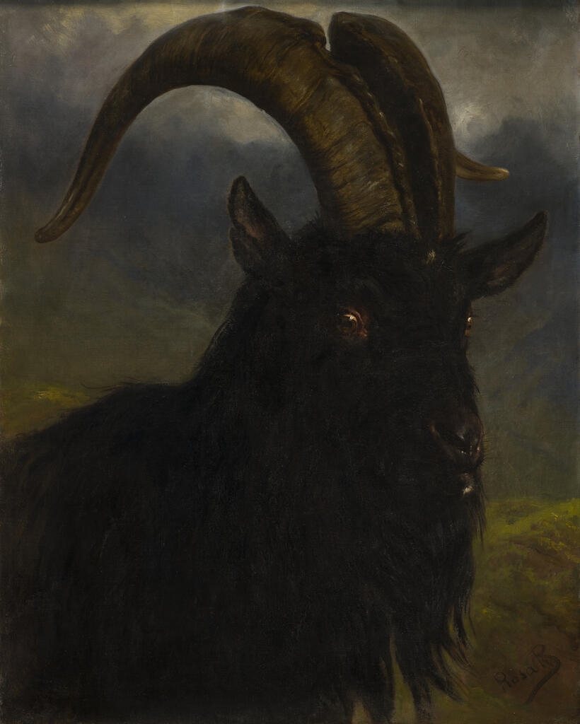 Tête de bouc, Rosa Bonheur, 1869