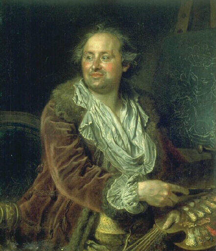 Autoportrait, François Louis Lonsing, 2e moitié 18e siècle