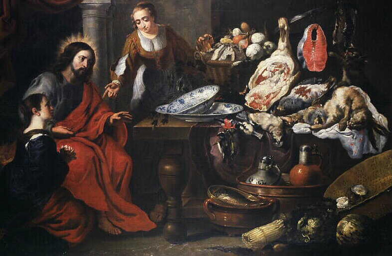 Jésus entre Marthe et Marie_0