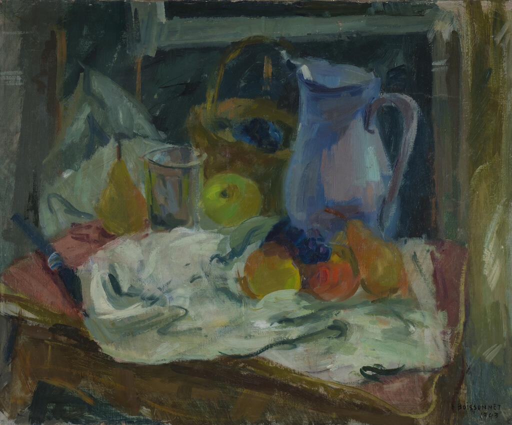 Nature morte, Edmond Boissonnet, 1943
