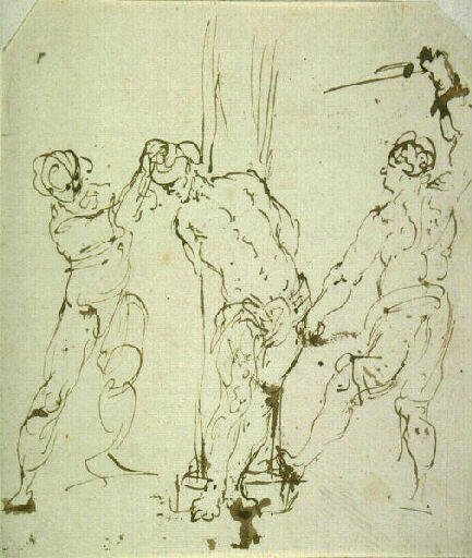 La flagellation ou le Christ à la colonne_0