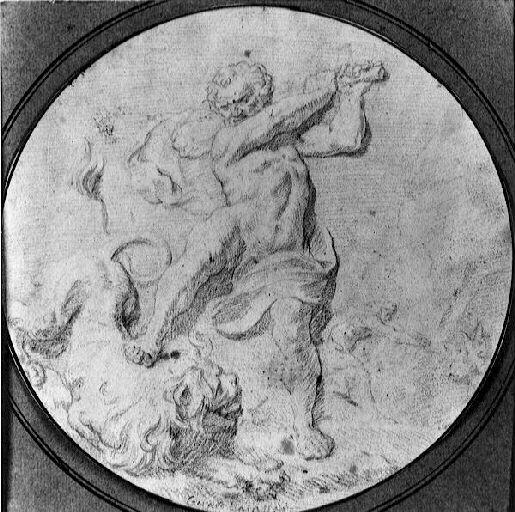 Hercule terrassant le lion de Némée_0