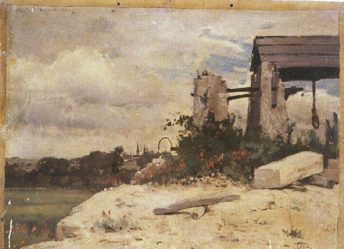 Près de Bagneux, Henri Dutzschold, 1880