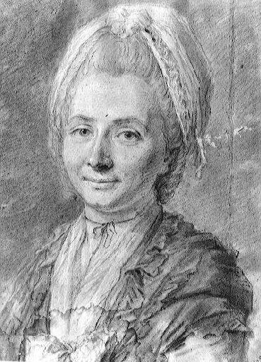 Portrait d'une femme en bonnet, Antoine Vestier, 2e moitié 18e siècle
