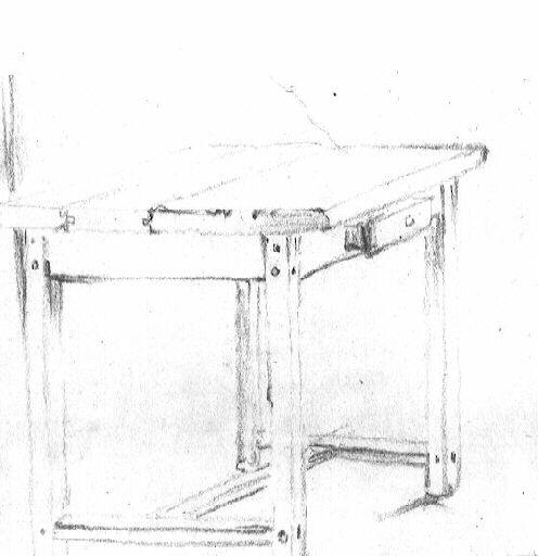 Etude de table, 19e siècle