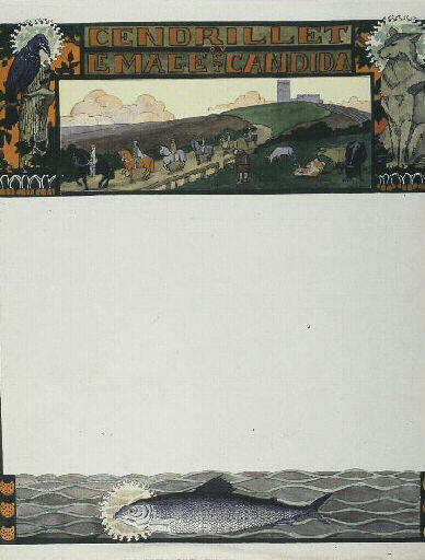 Cendrillet, le mage et Candida ; Illustration d'un conte de la Sabine_0