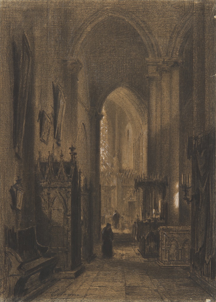 Intérieur d'église_0