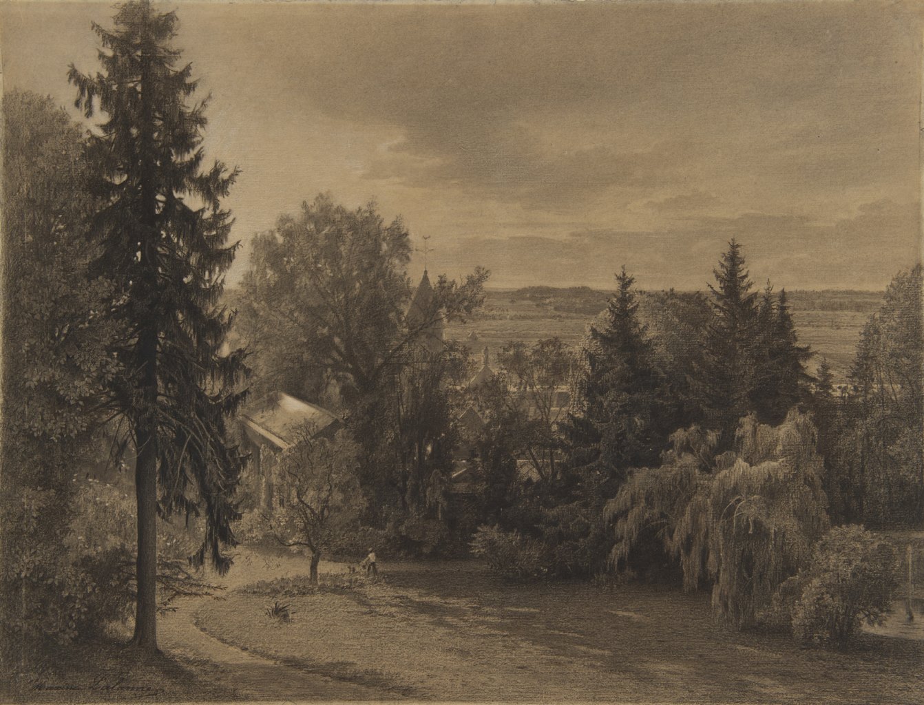 Un sentier dans le Parc de Mme de Balzac_0