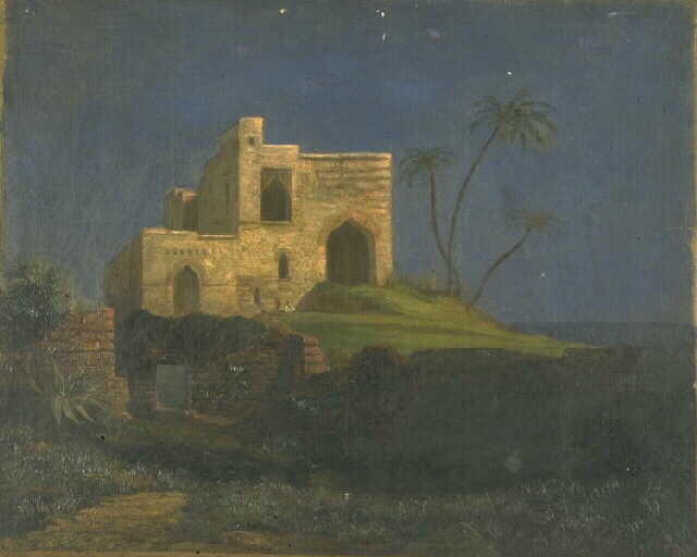 Paysage d'Orient, Charles Théodore Frere, 19e siècle