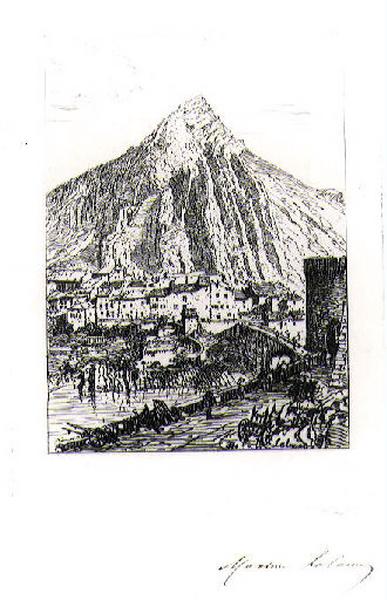 Le rocher de Sisteron_0