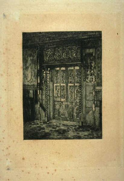 La porte de la galerie de chêne_0