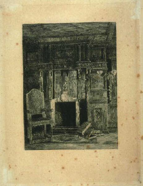 La cheminée de la galerie de chêne_0