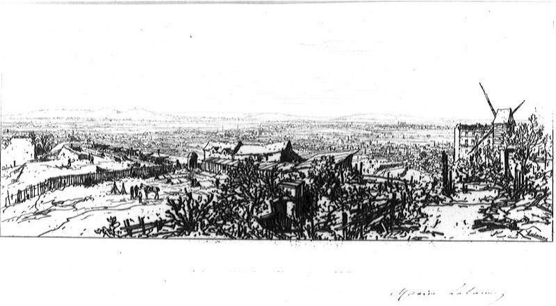 Bastion de Montmartre, vue prise du phare Bazin_0