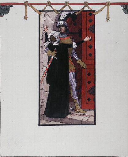 Cendrillet, le mage et Candida ; Illustration d'un conte de la Sabine_0