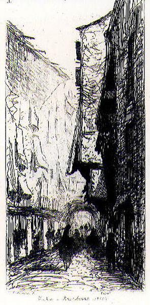 Une rue à Barcelone_0